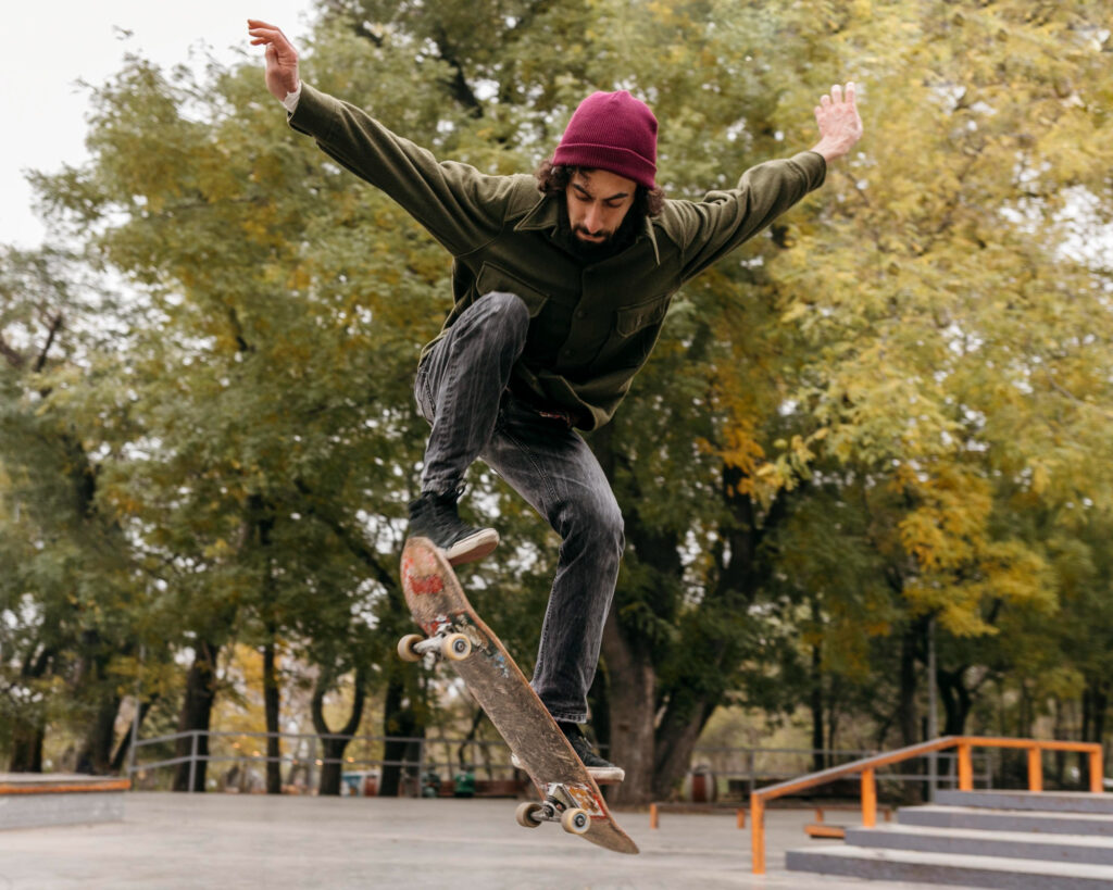 Skateboarding