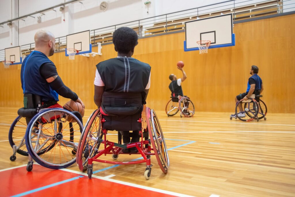 Wheelchair basketball: 