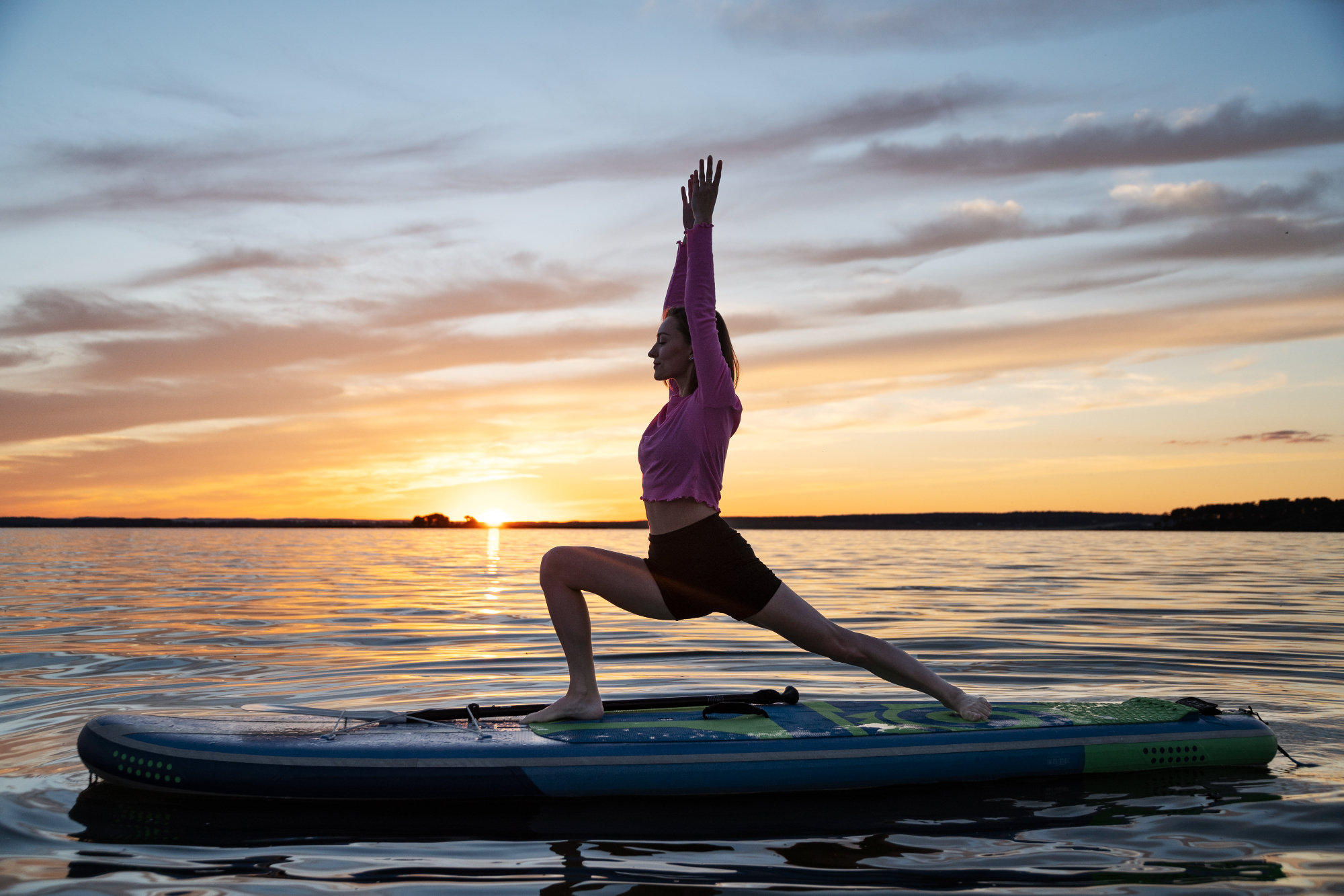 How to Stay Balanced on a Paddleboard During Yoga