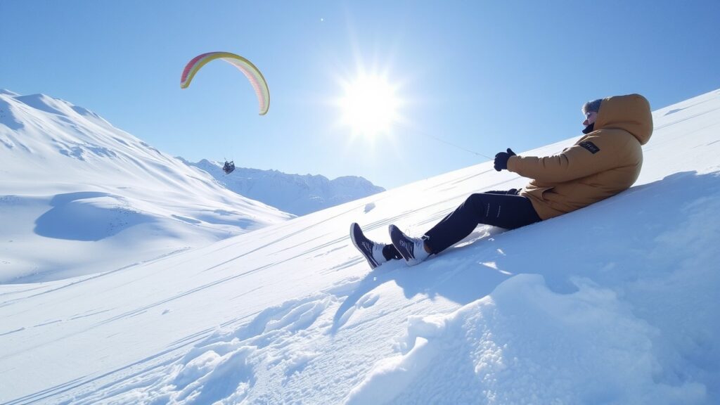 Snowkiting