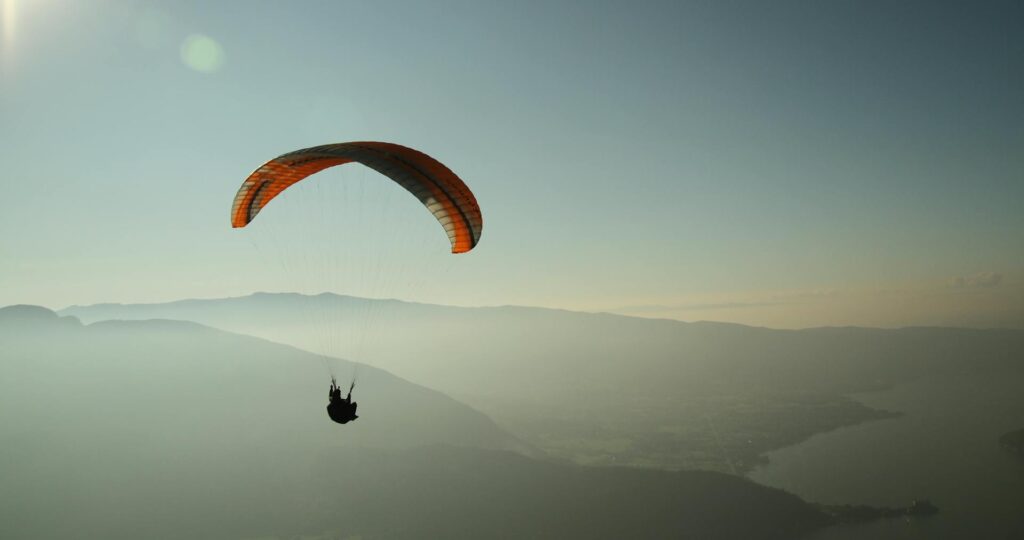 Paragliding Annecy, France