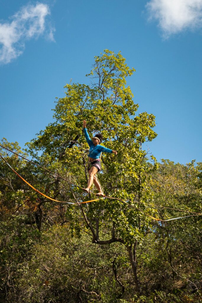 Competitive Slacklining for Beginners