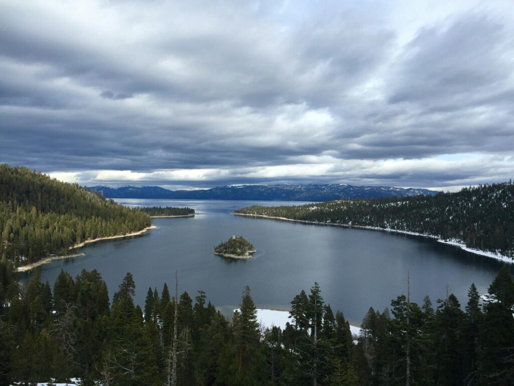 Paragliding Lake Tahoe, California, USA