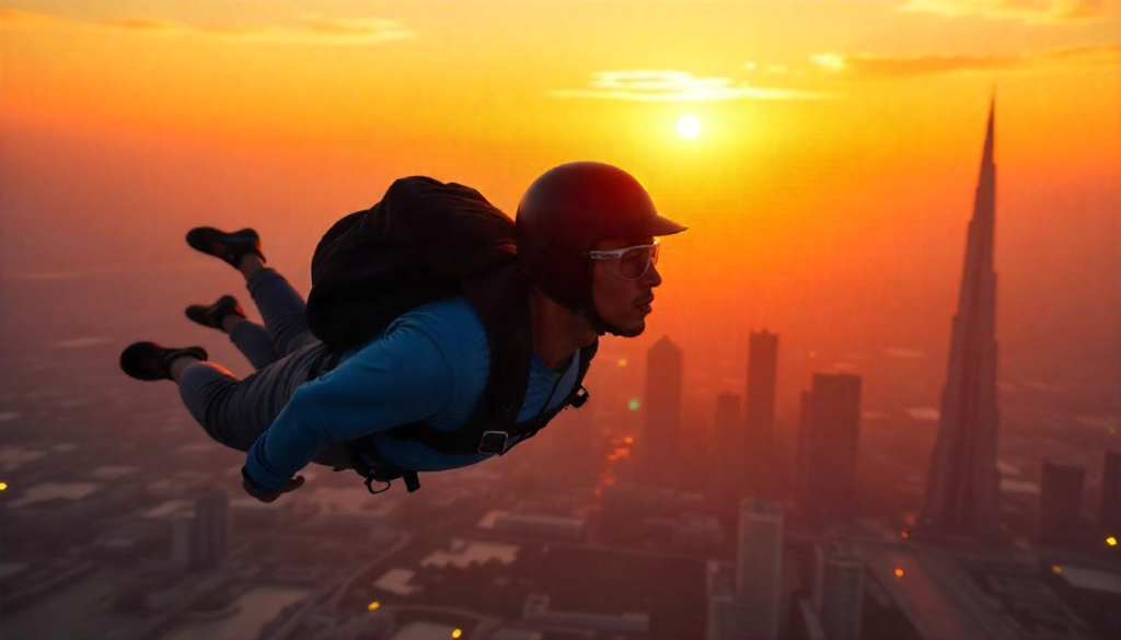 Wingsuit Fly Near Cities