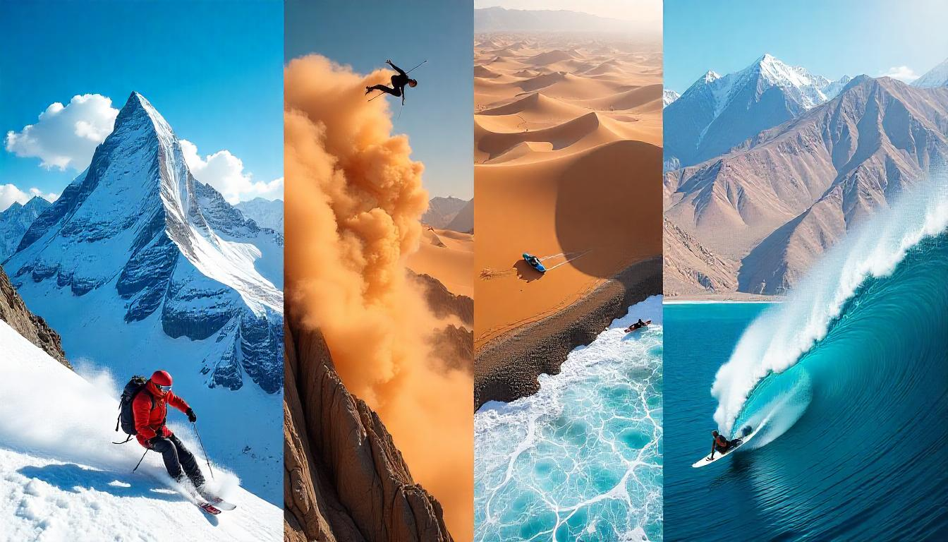 The Most Extreme Adventure Sports Destinations Around the World